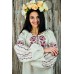 Embroidered blouse "Red Oak"